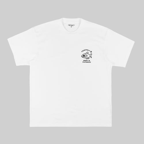 Футболка мужская Carhartt WIP Icons артикул:I033271_white - купить в магазине Дайс