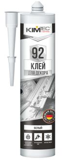 Клей "KIM TEC" 92 для декора белый 280 мл (12)