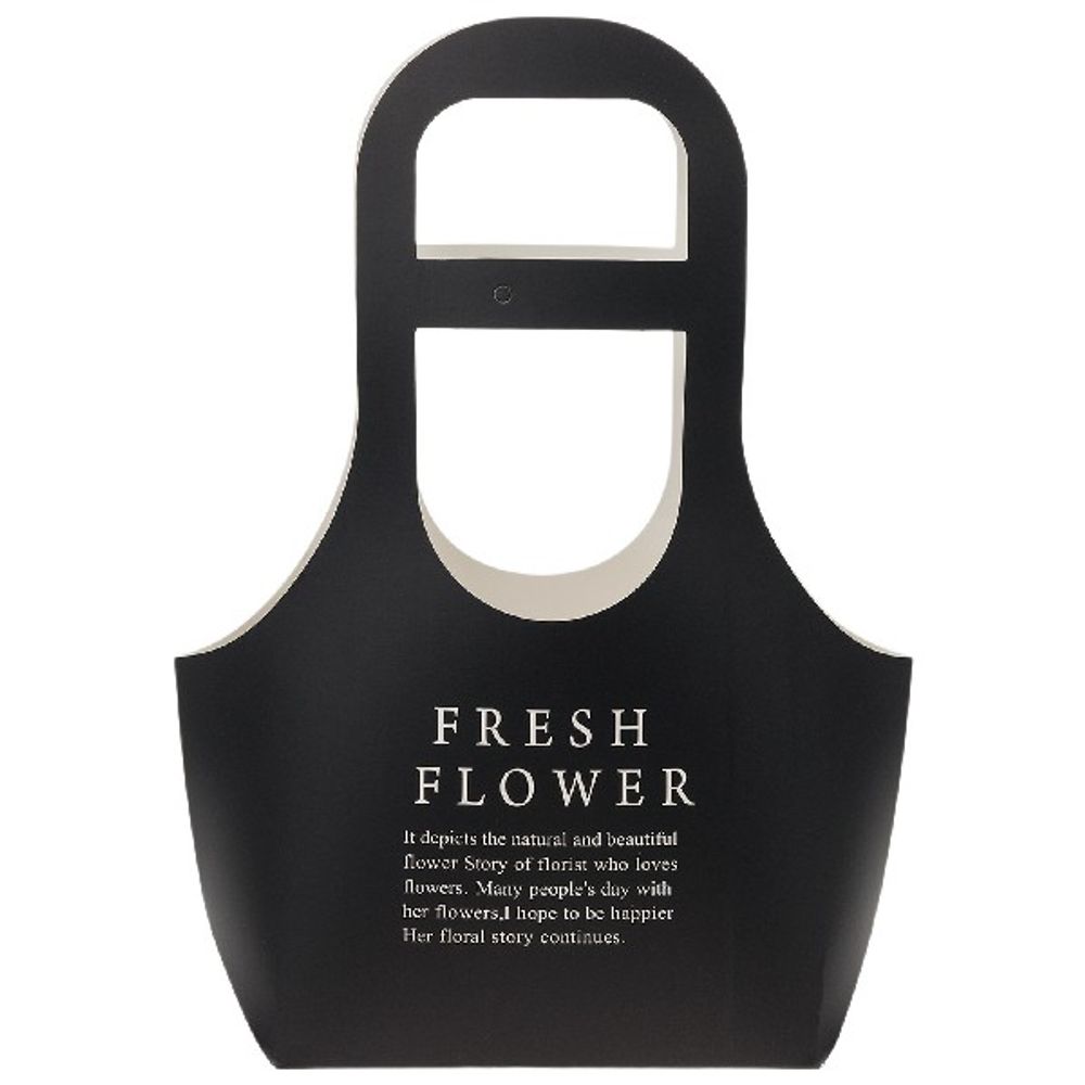 Пакет - Fresh 25*9*32см ЧЕРНЫЙ