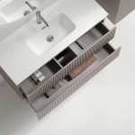 Тумба с раковиной Sancos Snob R SNR100/39SM/CN7027 Doha Soft