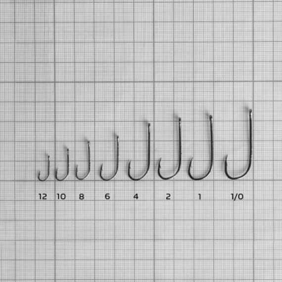 Крючок Baitholder с кольцом № 1 цвет BN (10шт) Helios (HS-BH-BN-9946-1)