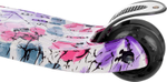 Самокат детский трехколесный Игрокат Dino Print Sakura black