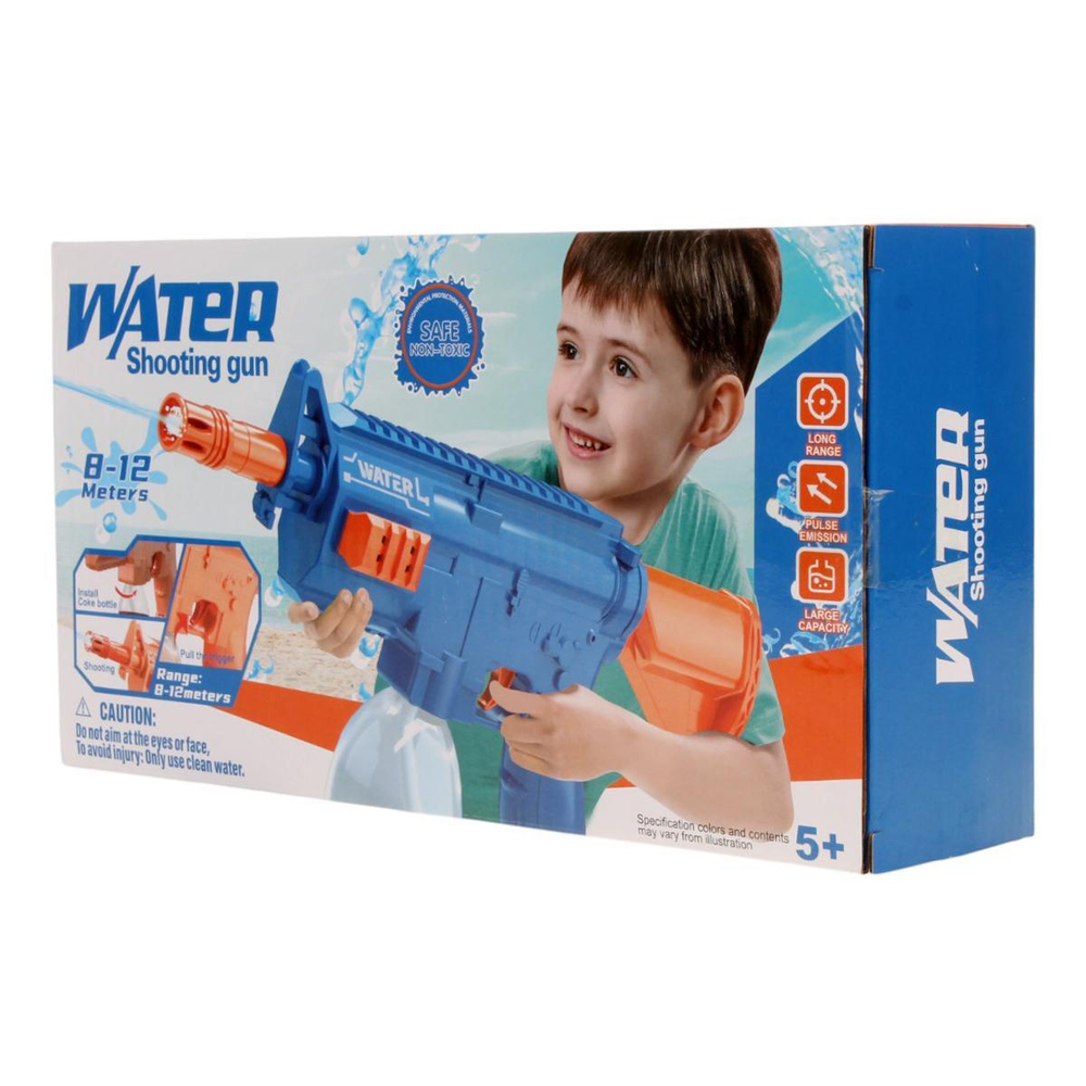 Водный автомат 28,3см. аккум. от USB, синий, коробка 88018