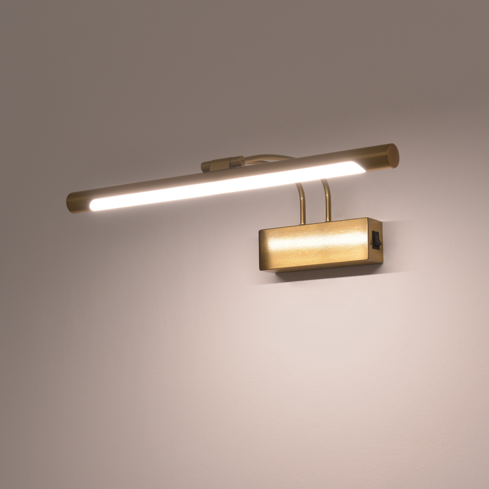 201151 Бра NOCE LED 9W 550LM ЛАТУНЬ 3000/4000/6000K