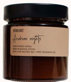 ARABIAN NIGHTS свеча в янтарной банке, Nomkamo