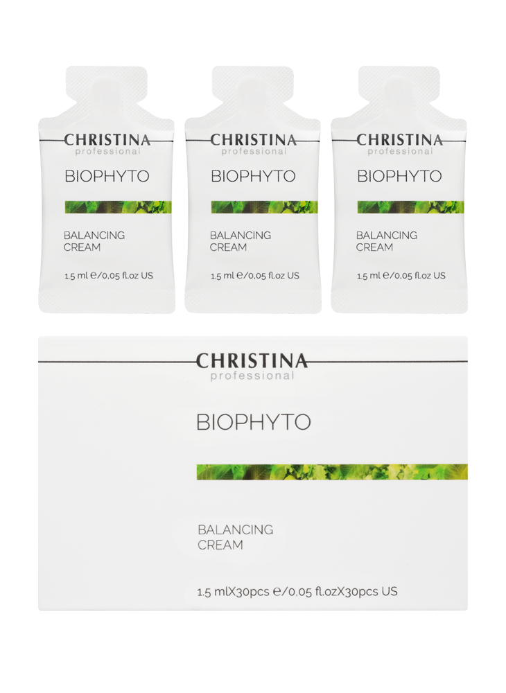 CHRISTINA Bio Phyto Balancing Cream sachets kit 30 pcs