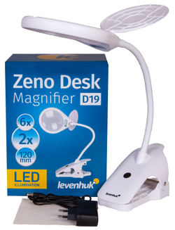 Лупа настольная Levenhuk Zeno Desk D19 - фото 2