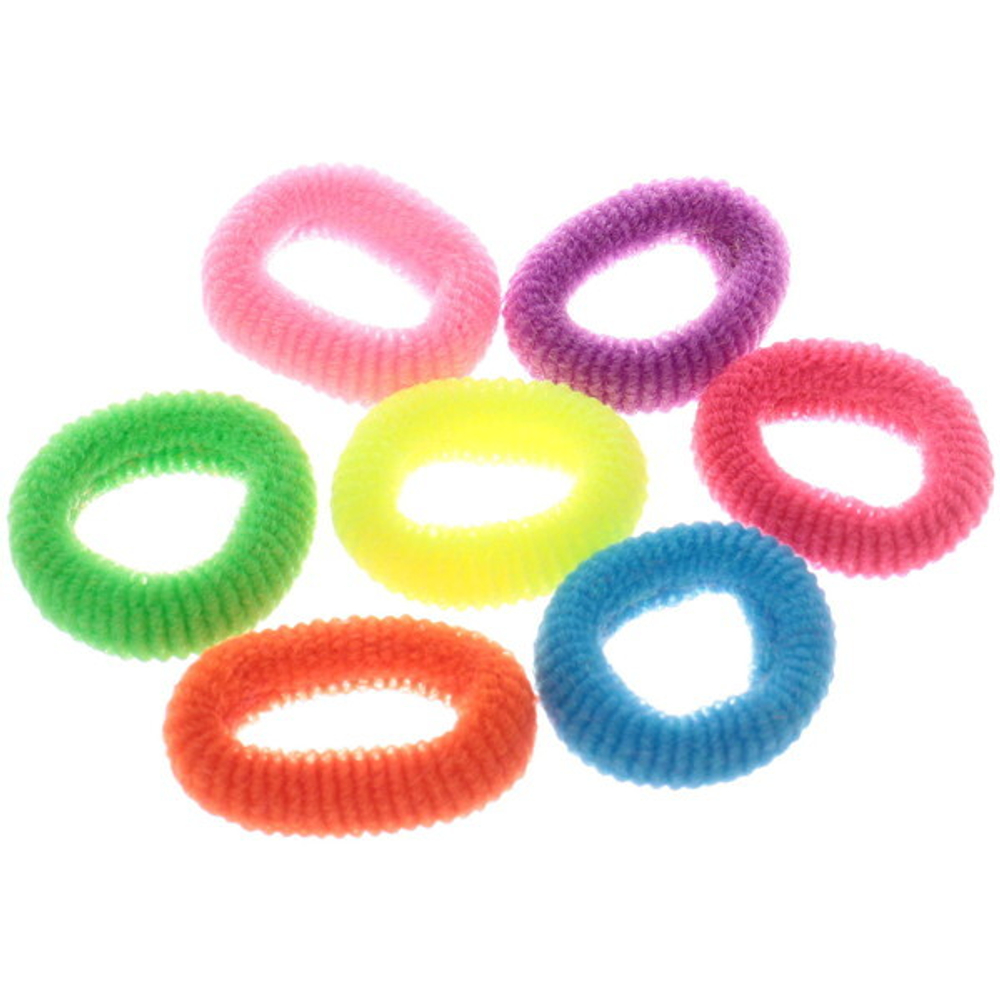 Резинки детские для волос 30шт (+-2 шт)»Cat Box», микс 4 цвета, 10*7см