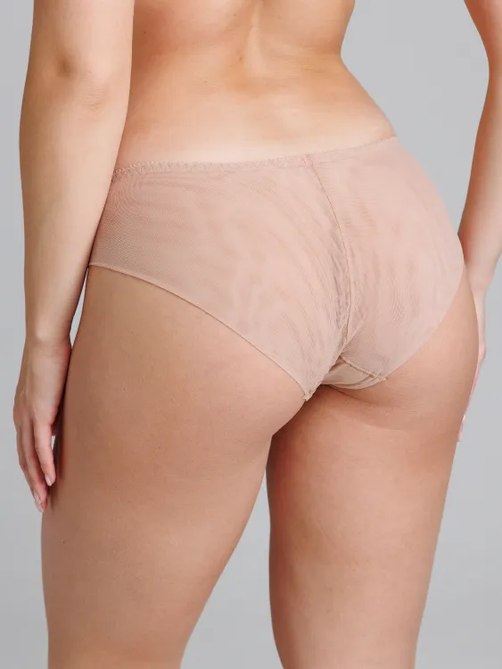 Трусы Zebra бикини (скин/бургундия)