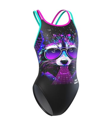 Купальник детский Mad Wave Crossback Junior T2