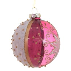 GAEM Украшение новогоднее "Шар" , D 8 см, L8 W8 H10 см