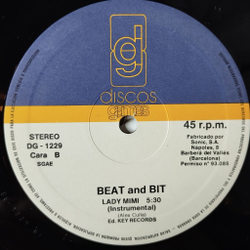 Винтажная виниловая пластинка LP Beat And Bit Lady Mimi (Spain 1987) Maxi Single 45 RPM