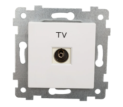 "Аксиома" Механизм розетки низковольтной ТВ (телевизионная) скрытой установки РТВ1-460 Кунцево-Электро