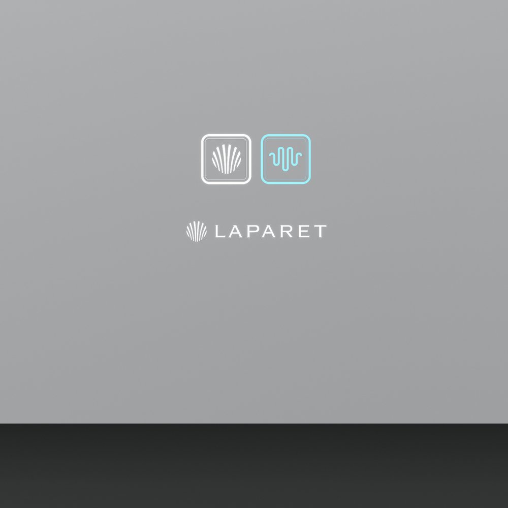 Зеркало LAPARET Electra 70*100 влагостойкое, подсветка, димер и антизапотевание (подогрев)