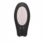 Парный вибратор Satisfyer Double Joy (синхронизируется со смартфоном) (Цвет: черный)