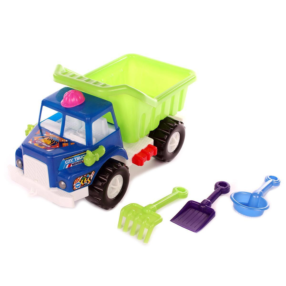 Машина с набором для игры в песок