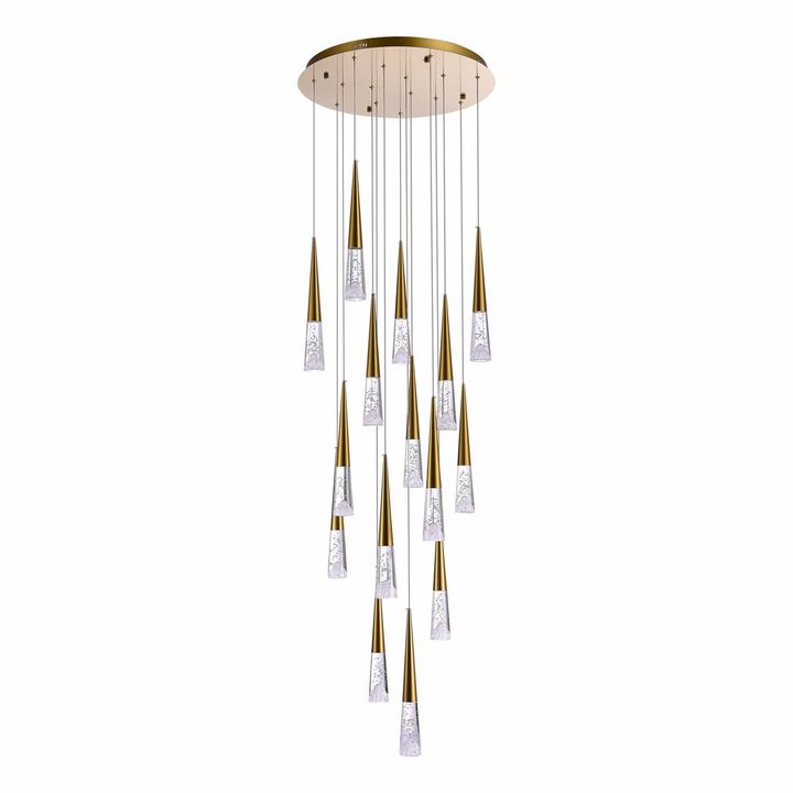 Подвесная светодиодная люстра ST Luce Sollen SL6111.203.15