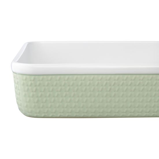 Блюдо для запекания marshmallow, 37х26,8 см, мятное