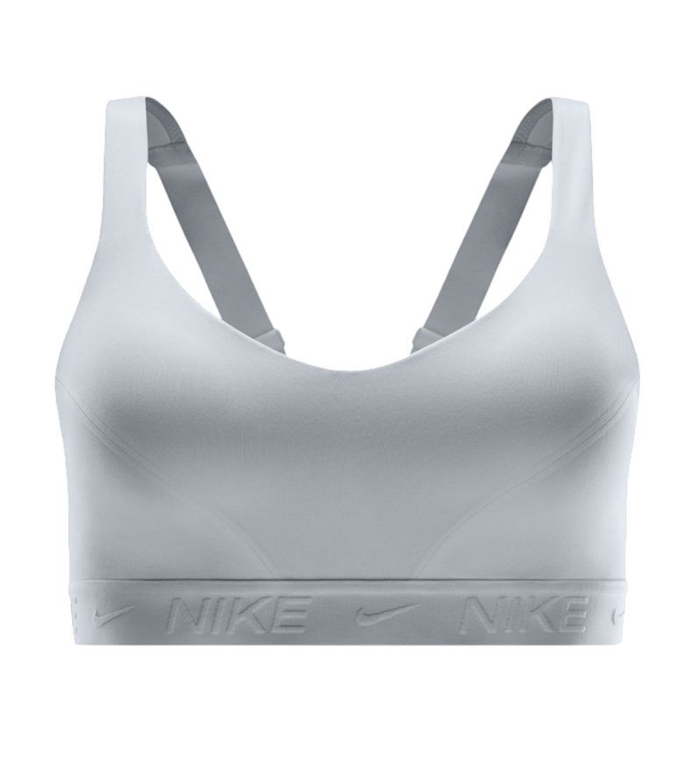 ТОП теннисный Nike Indy With Strong Support Padded Adjustable Sports - белый/каменный лиловый/белый