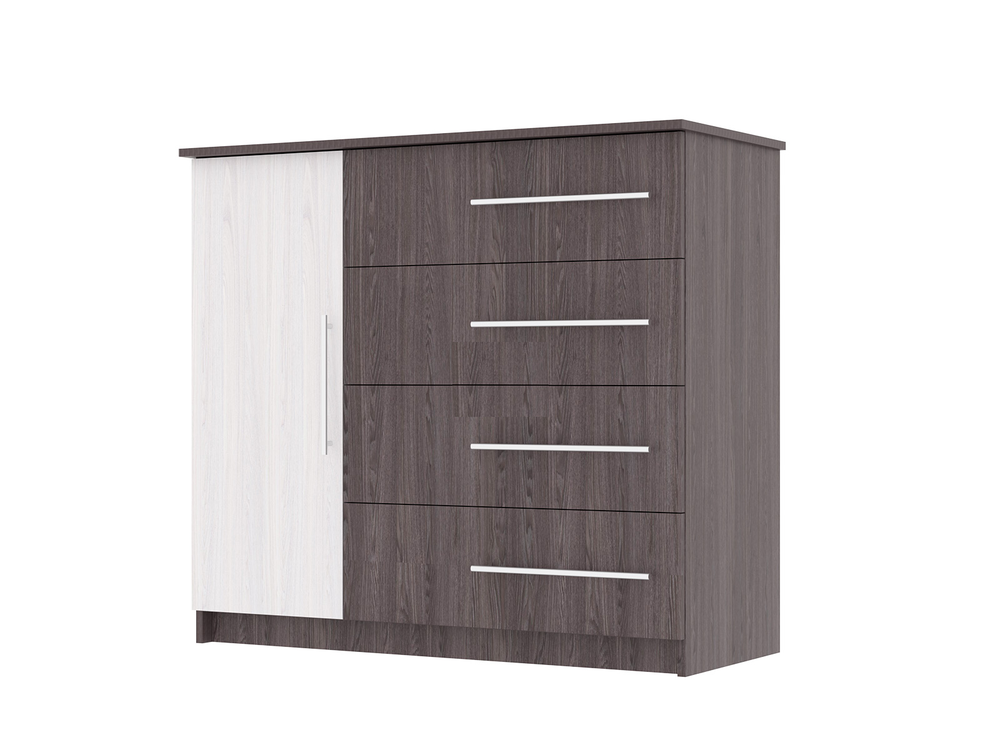 Комод-9 ясень анкор темн./ясень анкор св