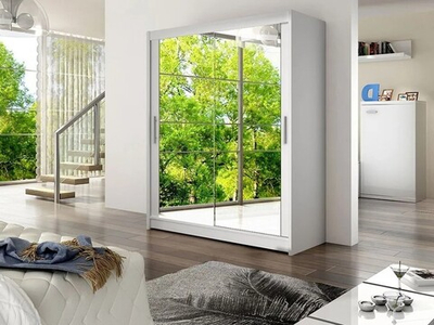 Шкаф-купе Леея Белый Фасадный 0101  230*45*260