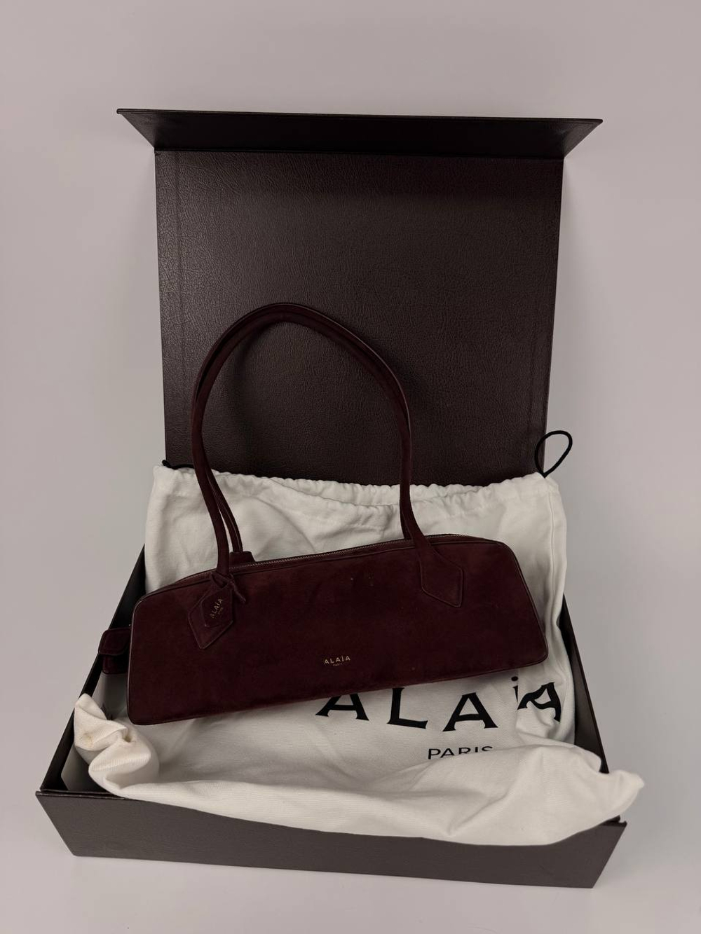 Сумка Alaia Le Teckel Small