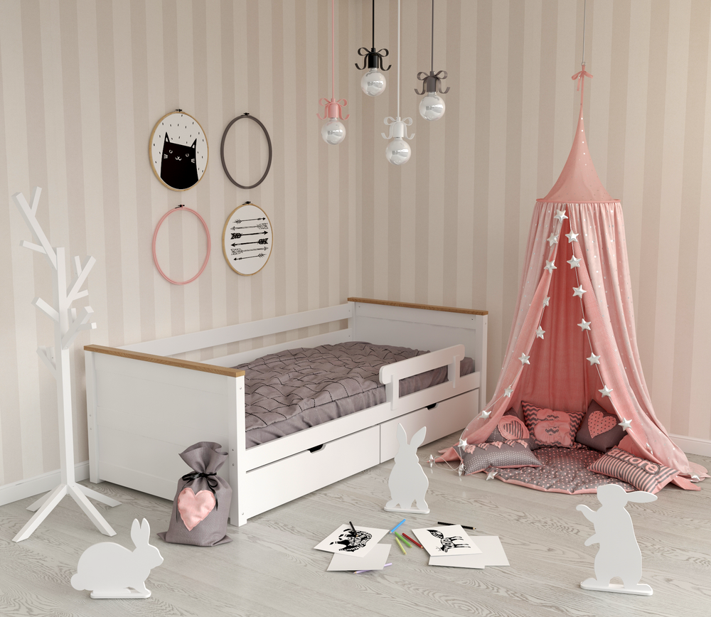 Кровать детская Афина массив берёзы