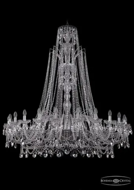 Подвесная люстра Bohemia Ivele 1411/24/530/XL-163/Ni