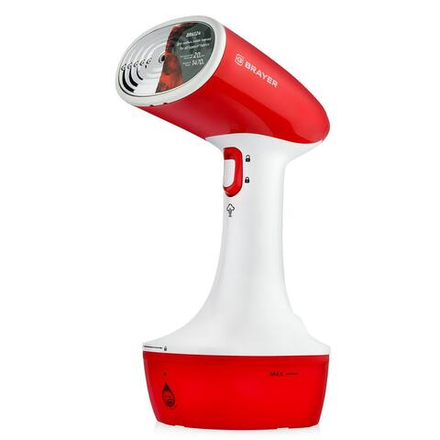 Отпариватель BRAYER 4124 BR красно-белый