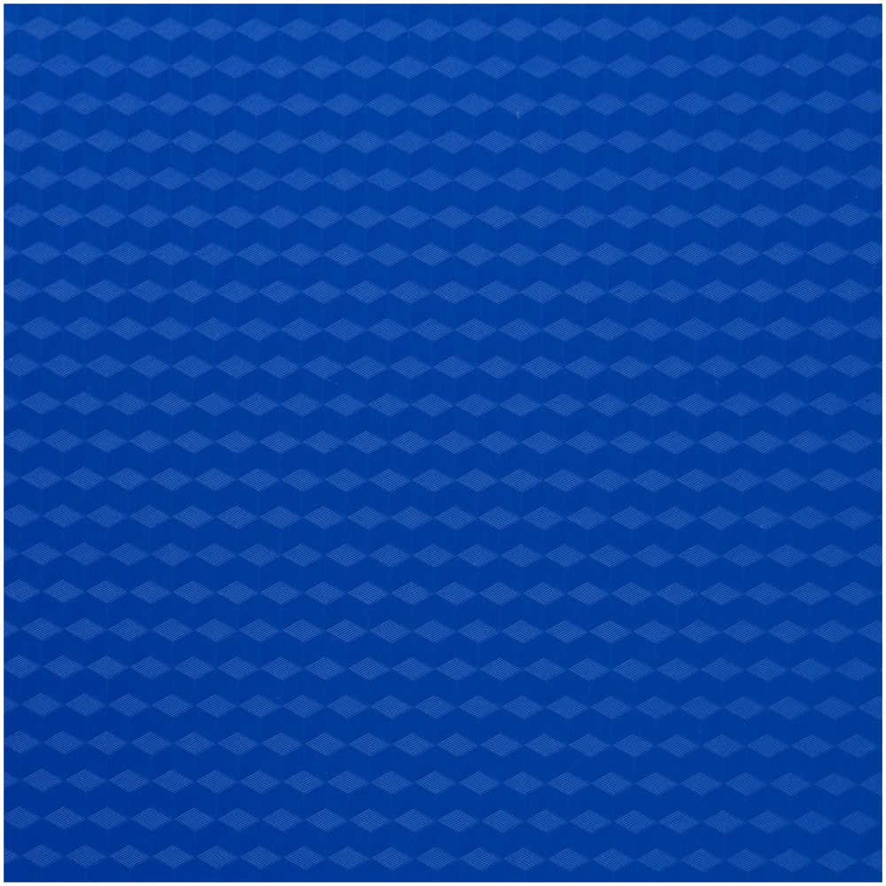 Папка на 2-х кольцах, 25мм, Стамм Кристалл, 700мкм, корешок с карманом, синяя