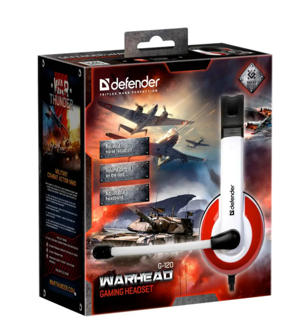 Наушники-гарнитура Defender Warhead G-120