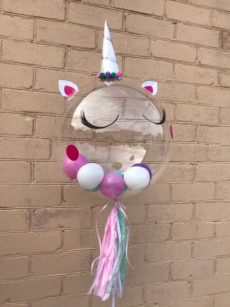 Шар Баблс единорог