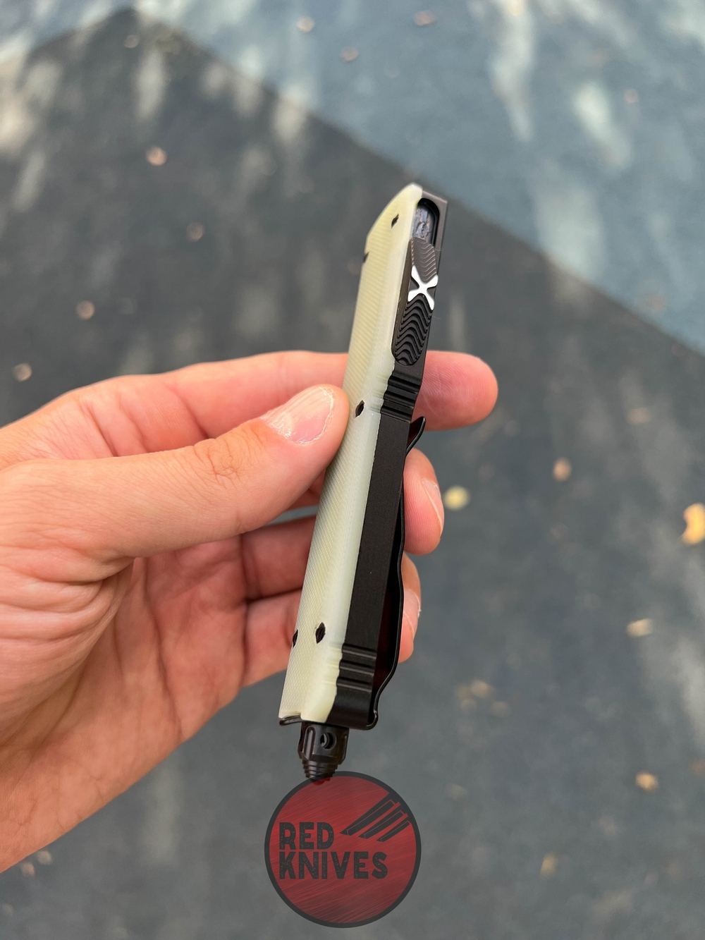 Нож Microtech Ultratech G10 S/E - рукоять светлый G10, клинок стандартный RK-345