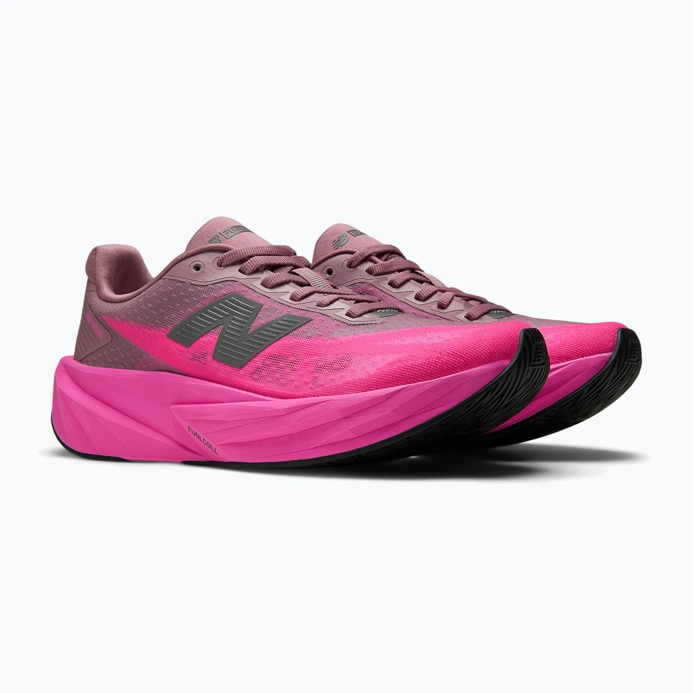 Женские Кроссовки для бега New Balance FuelCell Rebel V5 pink heat/rosewood