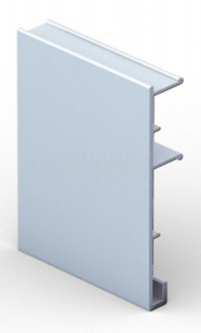 Фальшпанель 80 (потолочная) для подвесной системы 5400 мм Белый глянец