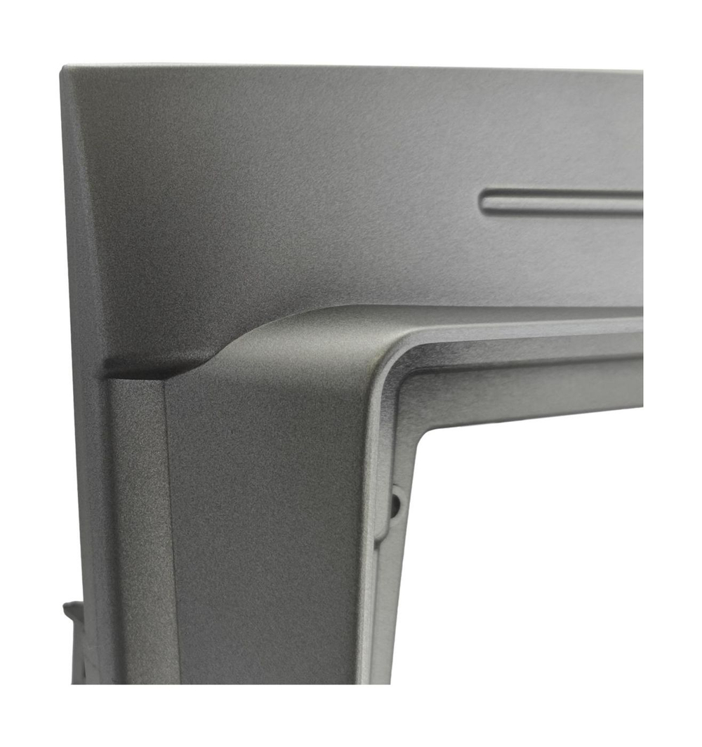 Комплект рамки с разъёмами 9" Chevrolet Lacetti хетч климат серебро - Car-Smart 3038CL