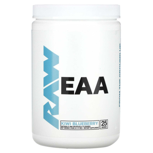 Raw Nutrition, EAA, киви и голубика, 315 г (11,11 унции)