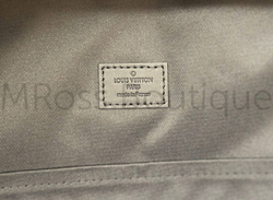 Мужской черный рюкзак Louis Vuitton Discovery PM с шахматным узором