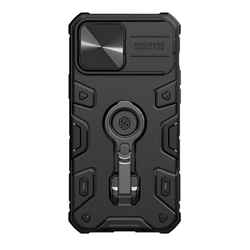 Чехол для iPhone 13 Pro Max от Nillkin CamShield Armor Pro, с поворотным кольцом и защитной шторкой для камеры
