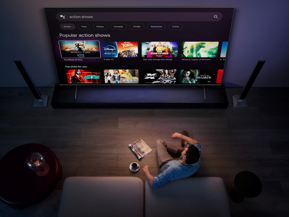 Телевизор Xiaomi TV MAX 100 2025, QLED, 4K Ultra HD, серый