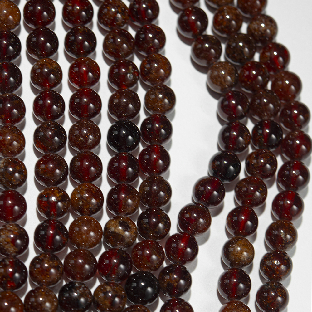 Спессартин (оранжевый гранат), шар, 8,5мм