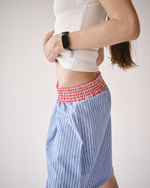 Boxer Shorts Blue-Red