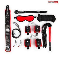Стильный черно-красный набор БДСМ Bior Toys Notabu NTB-80616