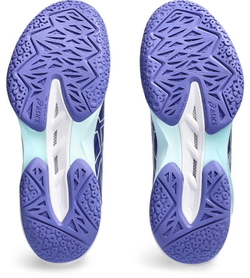 Женские кроссовки для бадминтона/сквоша Asics Blast FF 3 - eggplant/aquamarine