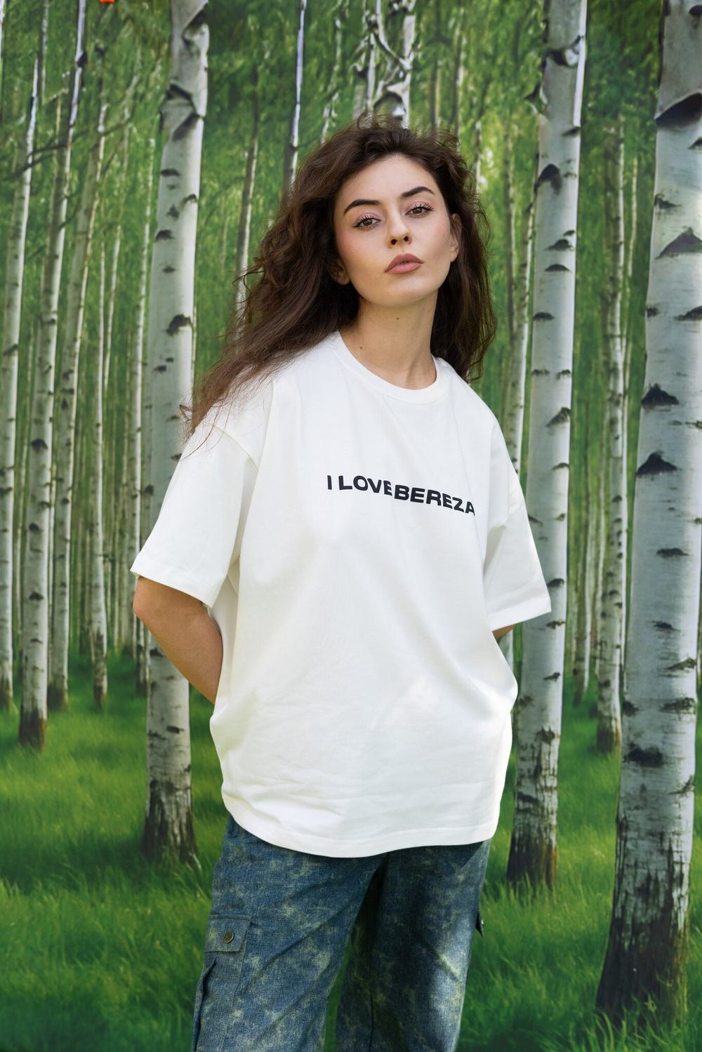 T-Shirt I Love Bereza (White)