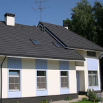 Черепица композитная Metrotile Metrobond Сланцево-серая