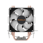 Кулер для CPU TESLA SHADOW 903, 1х92мм, 600-1800rpm, 4-pin, Al+Cu, серебристый-черный-белый/FRGB, 52CFM, 23дБ, 3-PIPE(прямой контакт), TDP 130Вт, INTEL 1700/1200/115x/775/1366, AMD AM5/AM4/AM3(+)/AM2(+)/FM2(+)/FM1/754/940/939 (TSL-903PWM-FRGB)