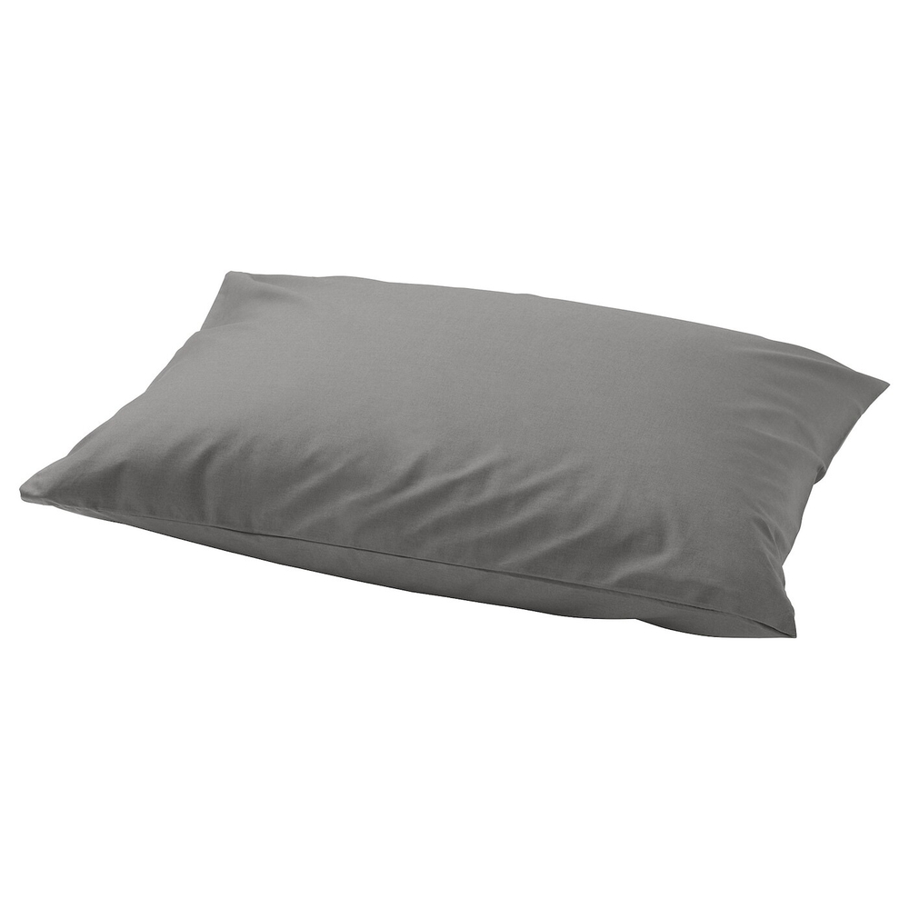 IKEA ULLVIDE  (ИКЕА УЛЛВИДЕ)  -  Наволочка, серая, 50x60 см