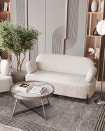 Журнальный столик Гера 80*80 см сталь тёмный хром