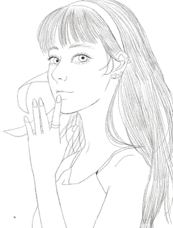 Pretty Girl 2. Coloring Book